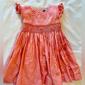 Baby girl smocked dress